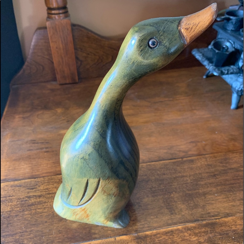 Donated Wooden duck